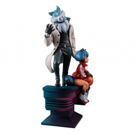 BNA: Brand New Animal PVC Statue Michiru Kagemori & Shirou Ogami (MegaHouse)