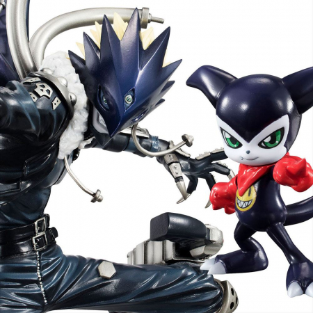 Digimon Tamers G.E.M. Serie PVC Statue Beelzemon & Impmon (MegaHouse)