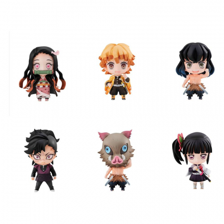 Demon Slayer: Kimetsu no Yaiba Sammelfiguren 5er-Pack Tanjiro & Friends Mascot Special Set (MegaHouse)