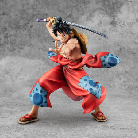 One Piece P.O.P PVC Statue Warriors Alliance Ruffy Taro (MegaHouse) BACKORDER