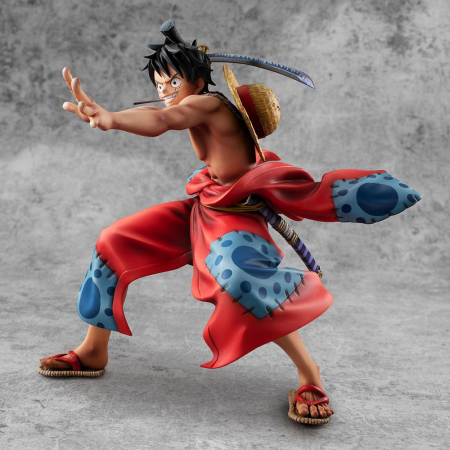 One Piece P.O.P PVC Statue Warriors Alliance Ruffy Taro (MegaHouse) BACKORDER