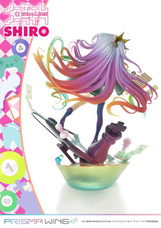 No Game No Life Prisma Wing PVC Statue 1/7 Shiro (Prime 1 Studio)