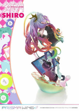 No Game No Life Prisma Wing PVC Statue 1/7 Shiro (Prime 1 Studio)