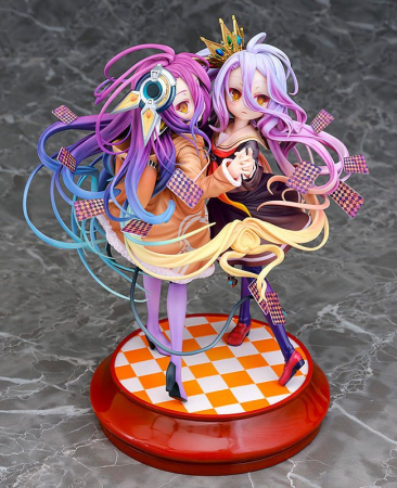 No Game No Life Statue 1/7 Shiro & Schwi (Phat Company)