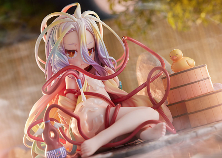 No Game No Life PVC Statue 1/7 Shiro: Hot Spring Ver. ( Phat!)