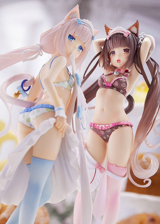 Nekopara PVC Statue 1/7 Vanilla Lovely Sweets Time (PLUM)