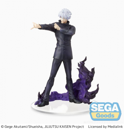 Jujutsu Kaisen SPM PVC Statue Satoru Gojo Hollow Purple (Kyoshiki "Murasaki") (Sega)