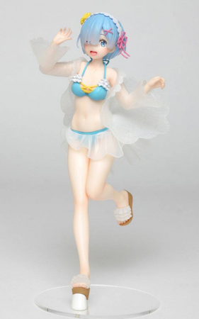 Re Zero PVC Statue Rem WAKE UP VER. (Taito)