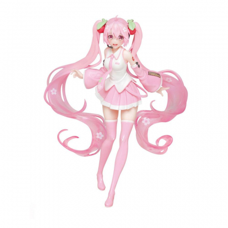 Vocaloid PVC Statue Sakura Miku Newly Written Illustration Ver. (Taito)