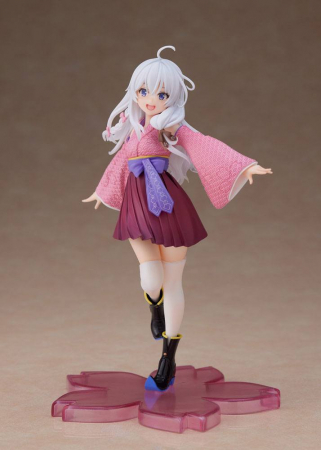 Majo no Tabitabi PVC Statue Elaina Sakura Japanese Kimono Ver. (Taito)