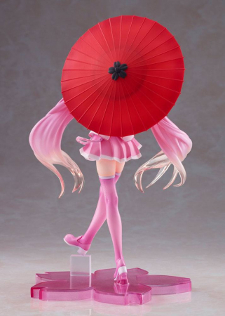 Vocaloid PVC Statue Sakura Miku 2nd Season New Written Japanese Umbrella Ver. (Taito)