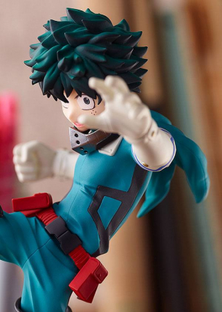 My Hero Academia Pop Up Parade PVC Statue  Izuku Midoriya Costume y Ver. (Takara Tomy)