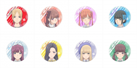 If My Favorite Pop Idol Made It to the Budokan, I Would Die: Can Badge 1Box 8pcs