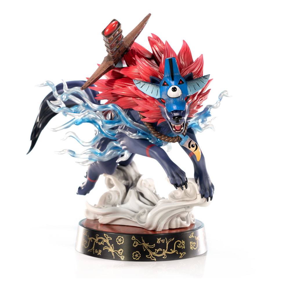 Okami PVC Statue Oki (Wolf Form) (First 4 Figures) - Buy Anime Figures  Online