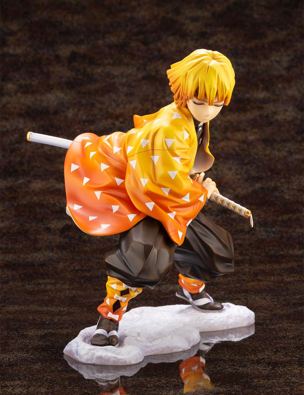 Demon Slayer Kimetsu No Yaiba Artfxj Statue 1 8 Zenitsu Agatsuma Kotobukiya Anime Figuren Online Kaufen