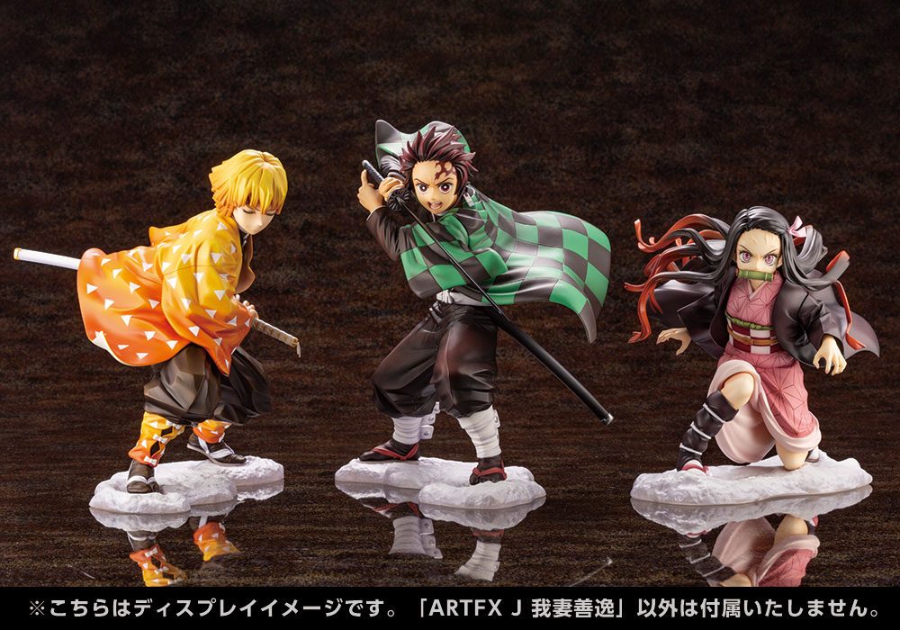 Demon Slayer Kimetsu No Yaiba Artfxj Statue 1 8 Zenitsu Agatsuma Kotobukiya Buy Anime Figures Online