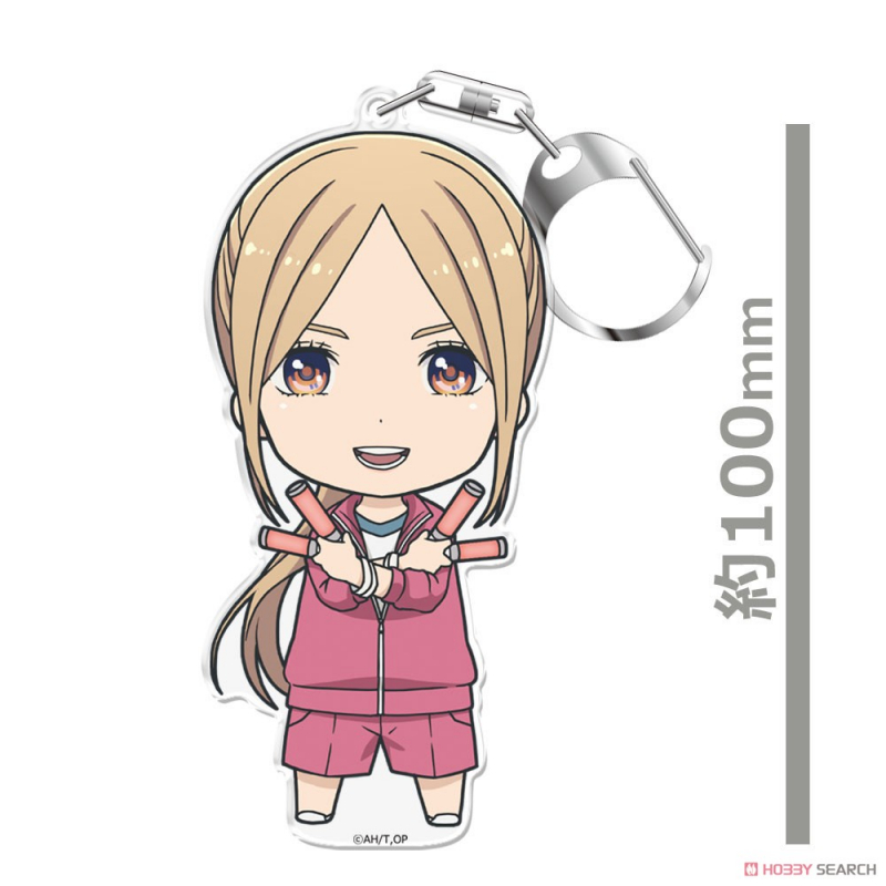 Oshi ga Budokan Ittekuretara Shinu Puni Colle! Key Ring (w/Stand)