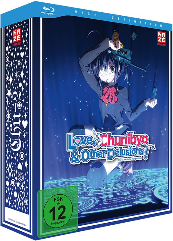 Love, Chunibyo & Other Delusions! Vol. 1,2,3 + Sammelschuber (Collector's Edition) Blu-Ray