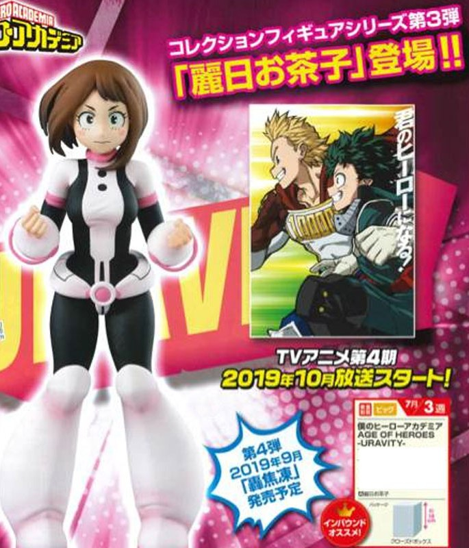 My Hero Academia Ages of Heros Uravity Figure (Banpresto)