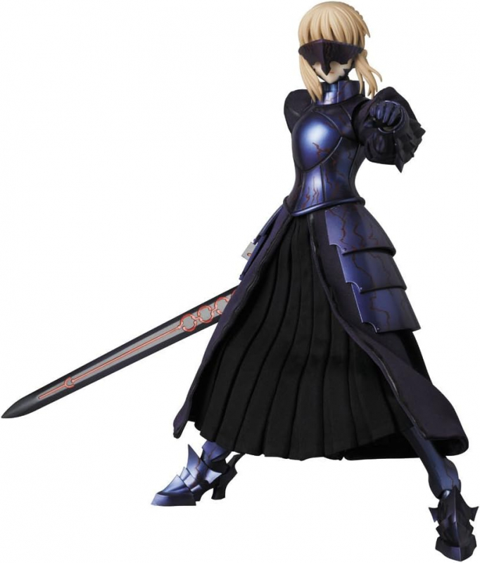 Fate/Stay Night - Altria Pendragon - Real Action Heroes (#637) - 1/6 - Saber Alter (Medicom Toy) - PREOWNED