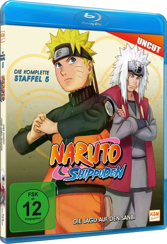 Naruto Shippuden - Staffel 5: Die Jagd auf den Sanbi - Uncut [Blu-ray] - PREOWNED