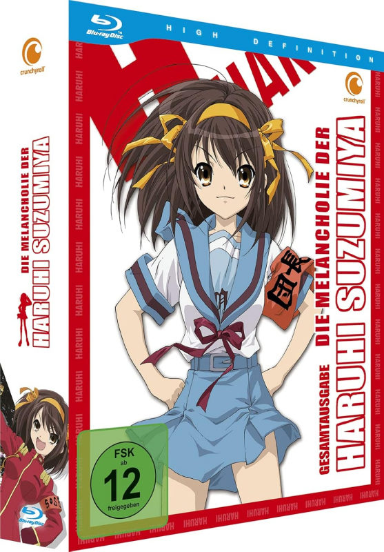 Die Melancholie der Haruhi Suzumiya - Staffel 1 - Gesamtausgabe - [Blu-ray]  PREOWNED