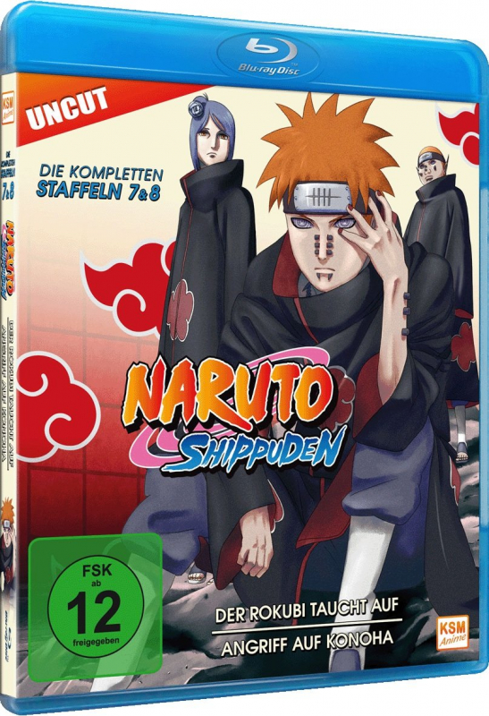 Naruto Shippuden - Staffel 7+8: Episode 364-395 (Blu-ray) - PREOWNED