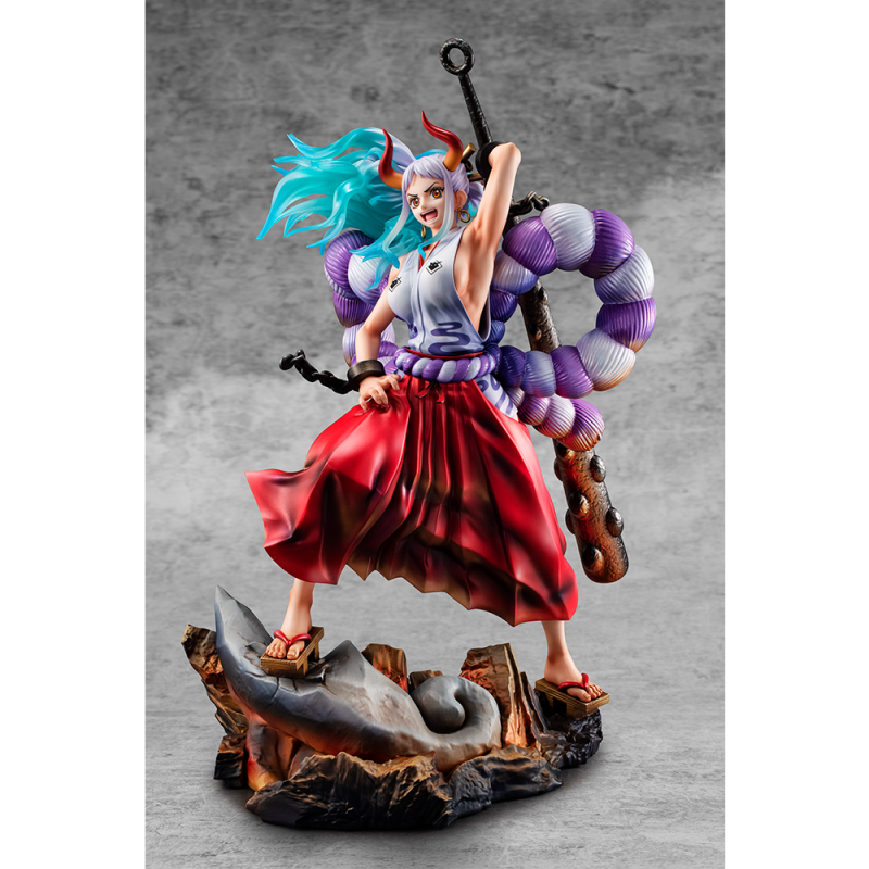 POP ONE PIECE WA-MAXIMUM YAMATO STATUE (MegaHouse)