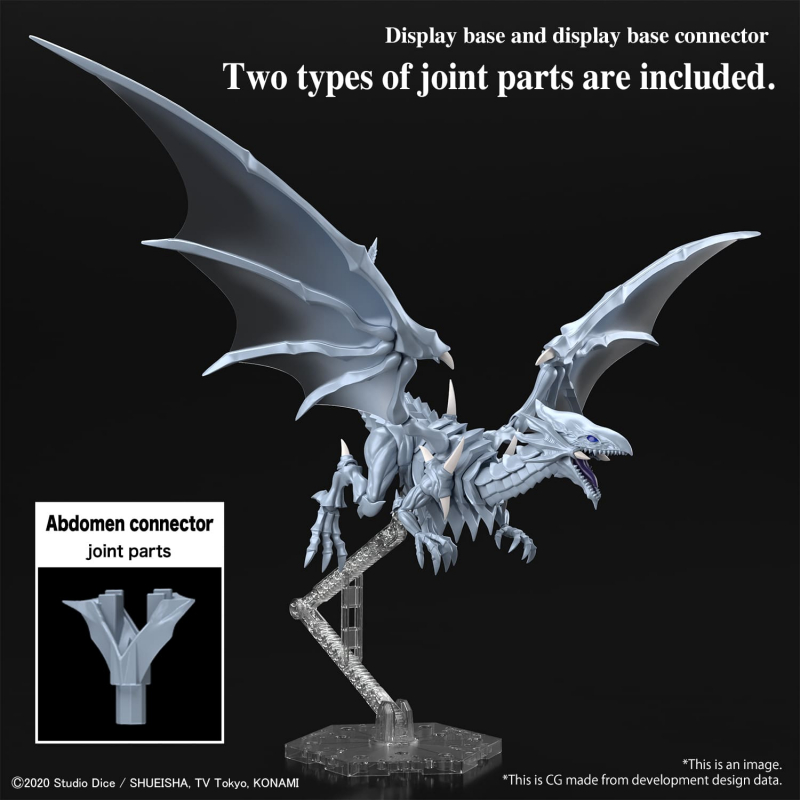 FIGURE RISE AMP BLUE EYES WHITE DRAGON (Bandai Spirits)