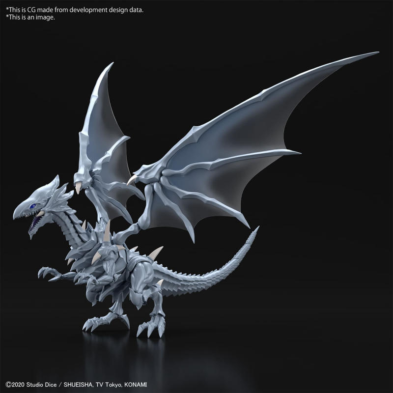 FIGURE RISE AMP BLUE EYES WHITE DRAGON (Bandai Spirits)