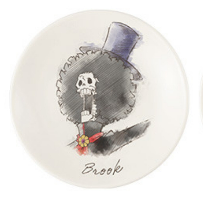 One Piece vol.100 Anniversary - Brook - Ichiban Kuji - Plate (Bandai Spirits)