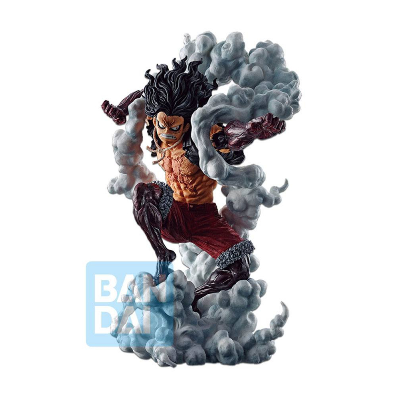 One Piece Ichibansho PVC Statue Ruffy Gear 4 Snakeman (Battle Memories) (Bandai Spirits)