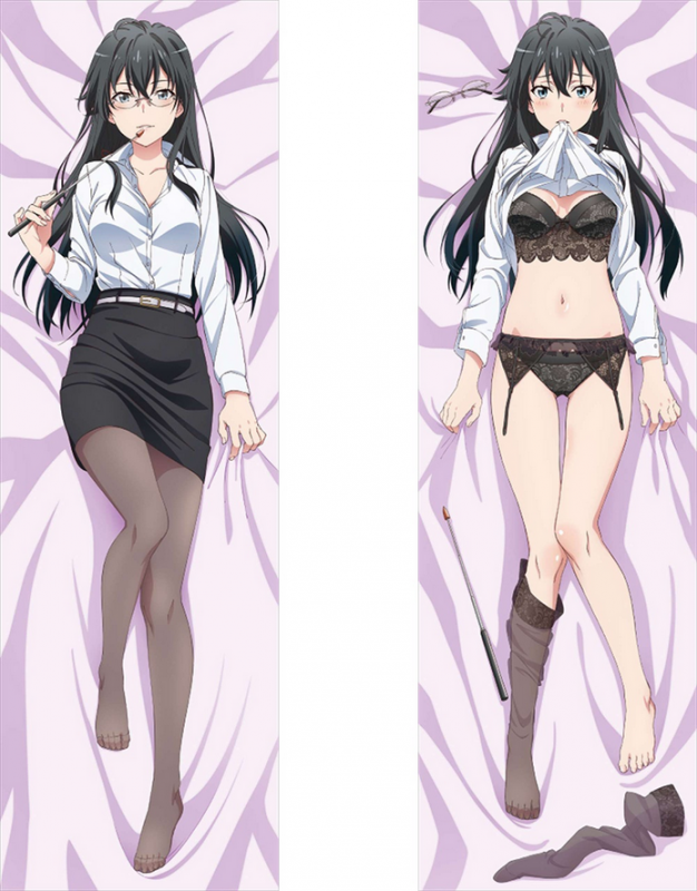 My Teen Romantic Comedy SNAFU Fin: Newly Drawn Hugging Pillow Cover: Yukino Teacher Ver.