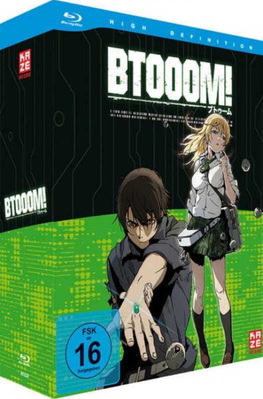 Btooom! - Gesamtausgabe - [Blu-ray] - PREOWNED inkl. Sammelschuber