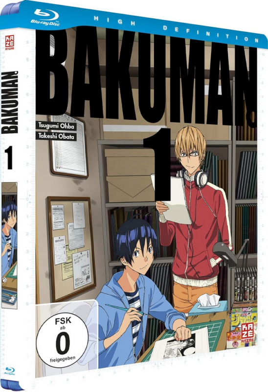 Bakuman - Staffel 1 - Vol. 1 - [Blu-ray] NEU