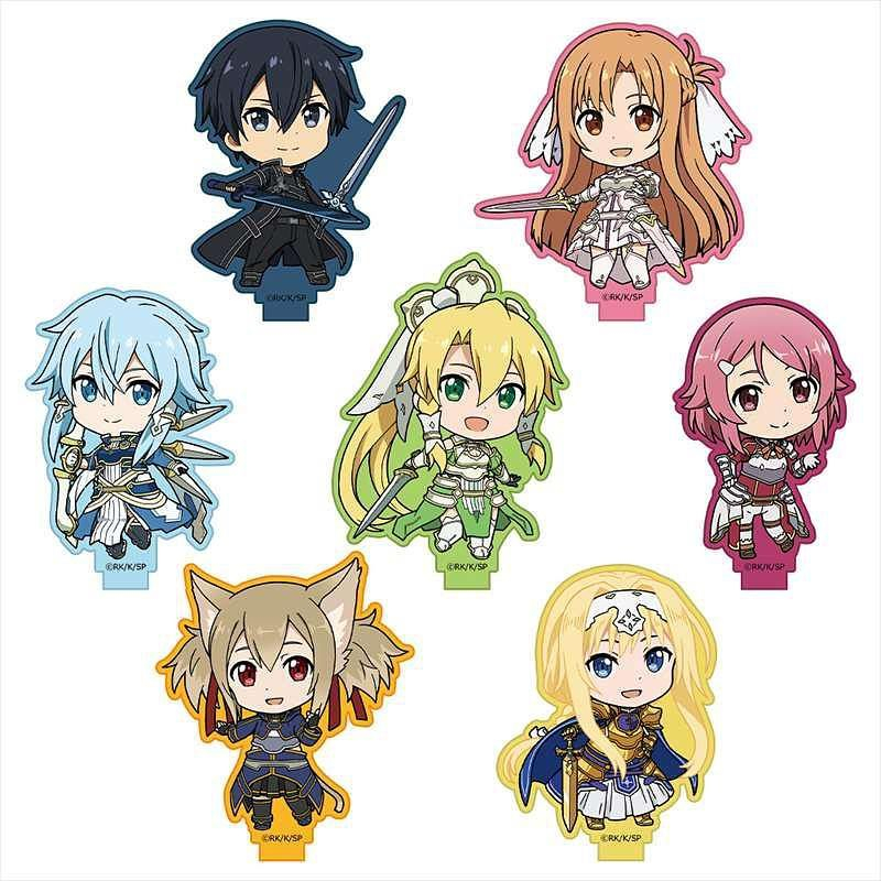 Sword Art Online Alicization WoU: Acrylic Stand Collection Vol.1 ( Azu Maker )