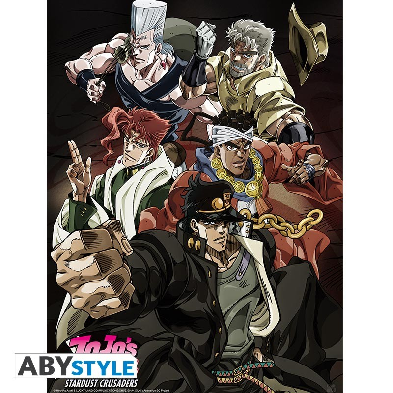 JOJO'S BIZARRE ADVENTURE - Poster "Stardust Crusaders" (ABYstyle)