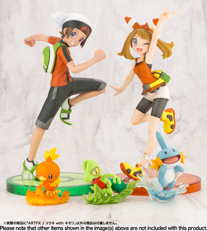 Pokemon Brendan with Treecko ARTFX J STATUE (Kotobukiya)