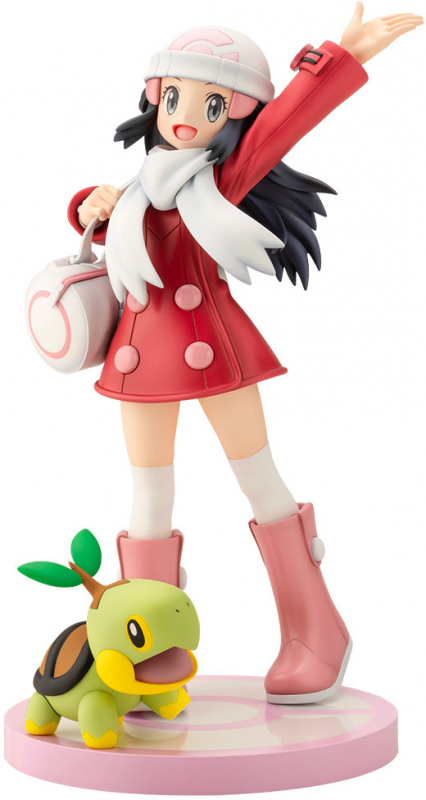 Pokemon Dawn with Turtwig ARTFX J 1/8 Statue (Kotobukiya)