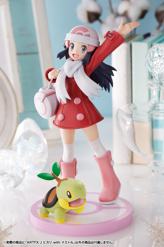 Pokemon Dawn with Turtwig ARTFX J 1/8 Statue (Kotobukiya)