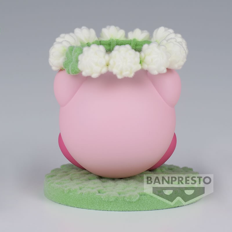 KIRBY Fluffy Puffy MINE PLAY IN THE FLOWER B:KIRBY (Banpresto)