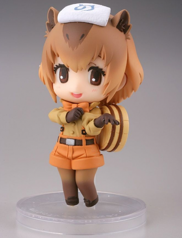 Capsule Q Museum Kemono Friends Deformed 3D Encyclopedia Capybara Kaiyodo