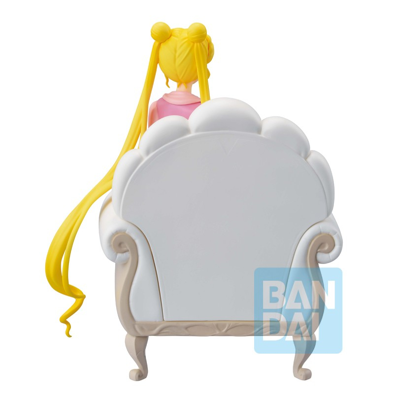 SAILOR MOON - ICHIBANSHO FIGURE - USAGI ＆ LUNA - ANTIQUE STYLE (Bandai)