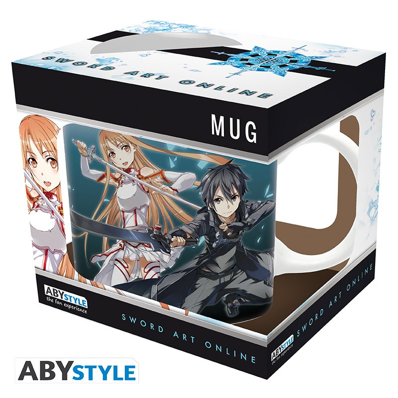 SWORD ART ONLINE - Mug - 320 ml - "Asuna & Kirito" (ABYstyle)