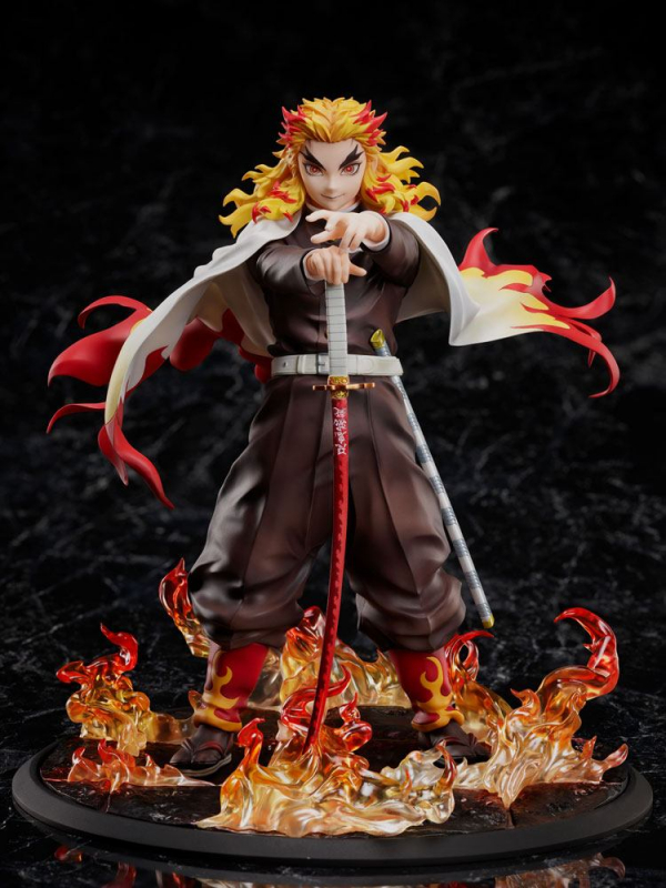 Demon Slayer: Kimetsu no Yaiba The Movie Statue 1/8 Mugen Train Kyojuro Rengoku (Aniplex)