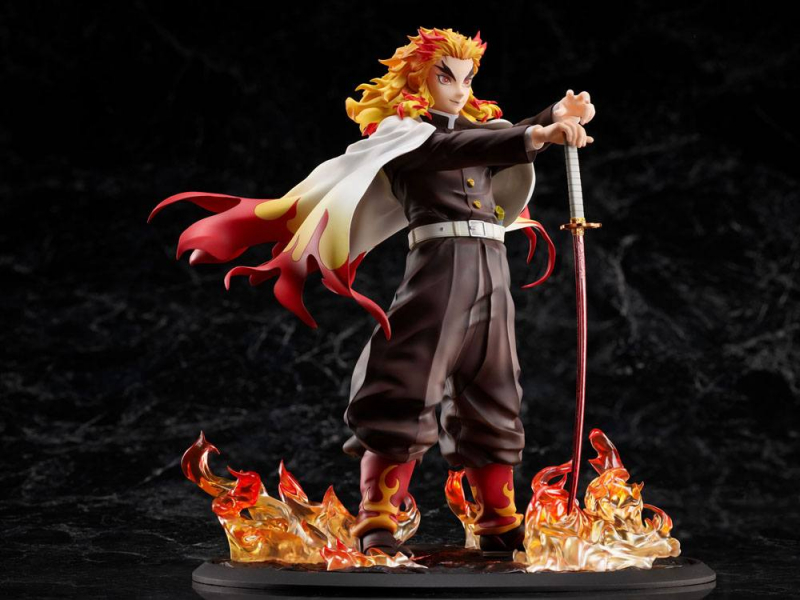 Demon Slayer: Kimetsu no Yaiba The Movie Statue 1/8 Mugen Train Kyojuro Rengoku (Aniplex)