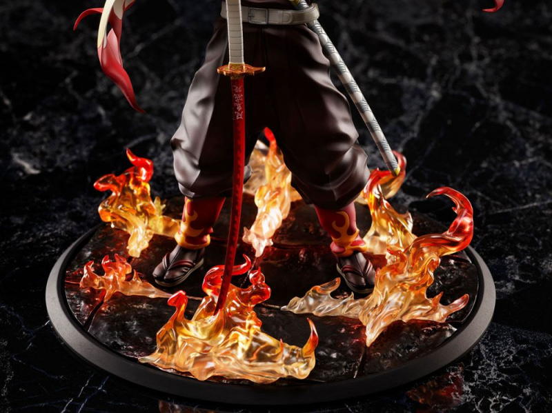 Demon Slayer: Kimetsu no Yaiba The Movie Statue 1/8 Mugen Train Kyojuro Rengoku (Aniplex)