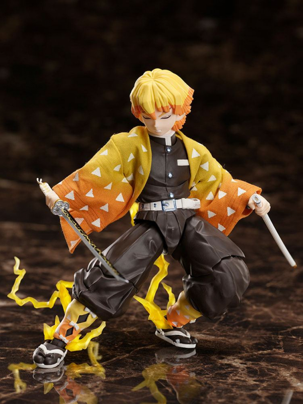 Demon Slayer: Kimetsu no Yaiba Actionfigur 1/12 Zenitsu Agatsuma (Aniplex)