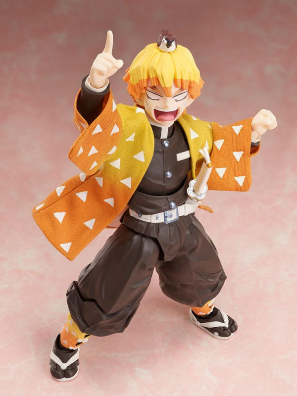 Demon Slayer: Kimetsu no Yaiba Actionfigur 1/12 Zenitsu Agatsuma (Aniplex)