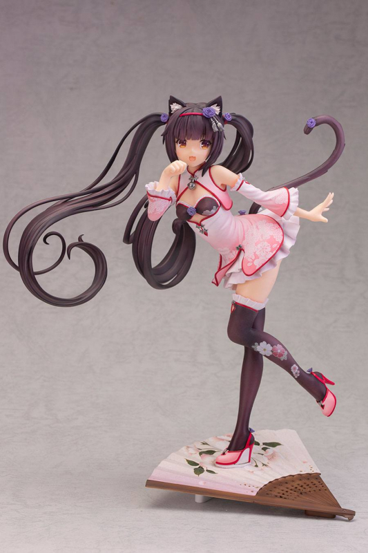 Nekopara PVC Statue 1/6 Chocola Chinese Dress edition illustration by Sayori DX Ver. (Alphamax)